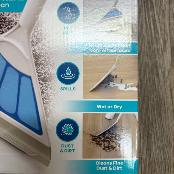 Helio Air Broom  All Surface Sweeper and Squeegee for Wet & Dry NEW - Picture 10 of 10